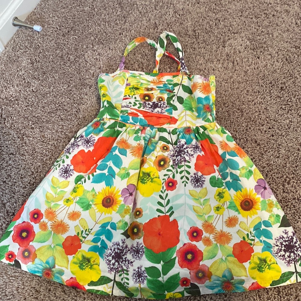 Flower dress Cherokee size 6/6x